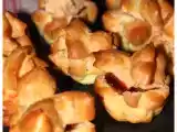 Recette Mini choux farcis au foie gras et à la confiture de figue