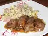 Recette Filet de canard mariné au miel et vinaigre balsamique