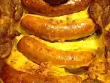 Recette Toad in the hole ou far aux saucisses