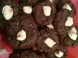 Recette Cookies tout chocolat et leur pépite de chocolat blanc