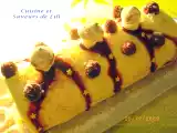 Recette Bûche aux fruits rouges
