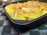 Recette Gratin de mafaldine au gorgonzola et à la mortadelle