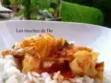 Recette Curry de poisson au wok