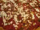 Recette Tarte feuilletée tomate, poivron, chèvre