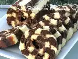 Recette Roulé bicolore au nutella - sans beurre -