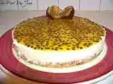 Recette Bavarois au chocolat blanc, noix de coco et fruit de la passion