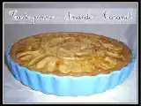 Recette Ma tarte aux pommes, amande et caramel...