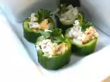 Recette Bouchées de salade de poulet et concombre