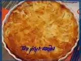 Recette Tarte pêches-amande