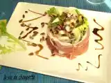 Recette Salade d'endives, pommes granny et jambon de parme