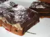 Recette Bûche chocolat, spéculos sur lit de caramel