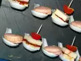 Recette Macarons au foie gras et confit d'oignons