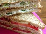 Recette Club sandwich aux graines germées