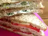Recette Club sandwich aux graines germées
