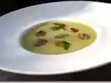 Recette Velouté de pois cassé au foie gras