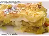 Recette Lasagnes aux poireaux et colin