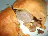 Recette Filet mignon de porc et champignons en croûte feuilletée