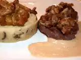 Recette Tournedos en croute de noisettes et de cepes, sauce foie gras