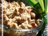 Recette Crumble allégé pomme-abricot