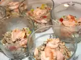 Recette Verrine taboulé et saumon
