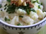 Recette Purée de pommes de terre, ricotta & châtaignes grillées