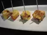 Recette Tapas de tortilla aux poivrons et piquillos à la brandade