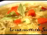 Recette Soupe épicée au poulet et riz