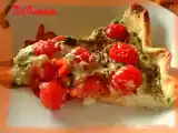 Recette Tarte au roquefort et aux tomates cerises
