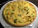 Recette Quiche saumon, poireaux et oignons