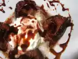 Recette Faisselle de chèvre, figues rôties et caramel de balsamique