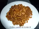 Recette Macaroni chinois au porc haché