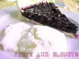 Recette Tarte aux bleuets et agar agar