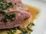 Recette Magret de canard, pommes & sauce sirop de liège