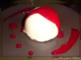 Recette Dôme chocolat blanc, mousse chocolat noir, coeur framboise