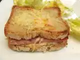 Recette Croque-monsieur au vin blanc et à la moutarde