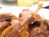 Recette Cocotte de canard confit en croûte de pain à la moutarde