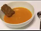 Recette Soupe de carottes au gingembre et spéculoos