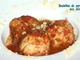 Recette Boulettes de porc aux olives