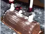 Recette Bûche de noël aux 3 chocolats