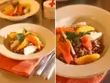Recette Salade de lentilles, fenouil, orange et saumon fumé