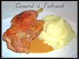 Recette Cuisses de canard aux abricots secs et sa purée maison