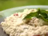 Recette Risotto lardons et gorgonzola