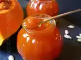 Recette Confiture de citrouille.