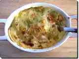 Recette Gratin de ravioles au saumon