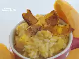 Recette Cassolette de riz au potiron et ses chips au piment d'espelette