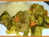 Recette Tajine d'agneau aux carottes et courgettes
