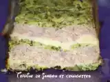 Recette Terrine de jambon et courgettes