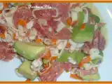 Recette Salade d'avocat pamplemousse surimi