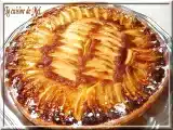Recette Tarte aux pommes et caramel