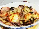 Recette Gratin d'oignon confits d'après jamie oliver